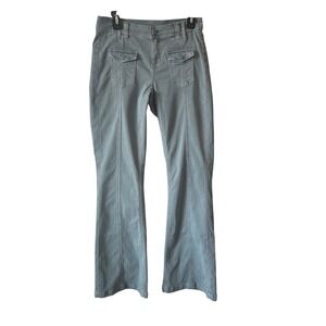 American Eagle Outfitters Flare Front Pocket Bootcut Jeans Light Teal‎ Size 2